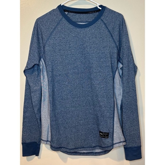 Oakley Men’s Hydroix Blue Regular Fit‎ Long Sleeve Size Small - Picture 1 of 6